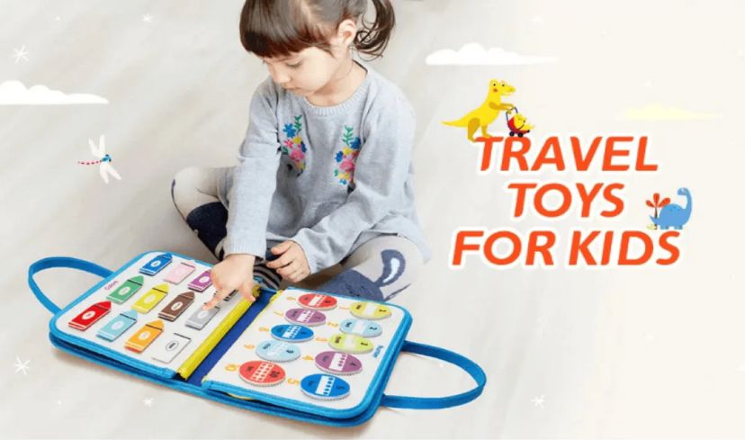 Toysy® Gelişim Kitabı | Busy Board | 8’i 1 Arada